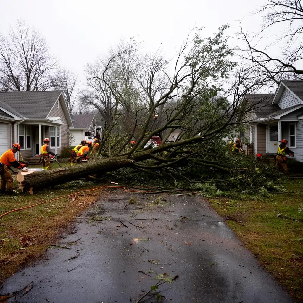 Storm Damage Emergency Response